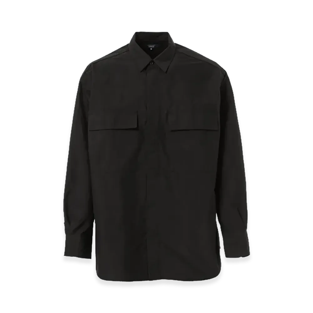 COMME des GARCONS HOMME Cotton Nylon Shirts "Black"