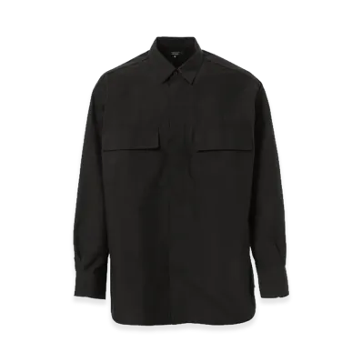 COMME des GARCONS HOMME Cotton Nylon Shirts "Black"
