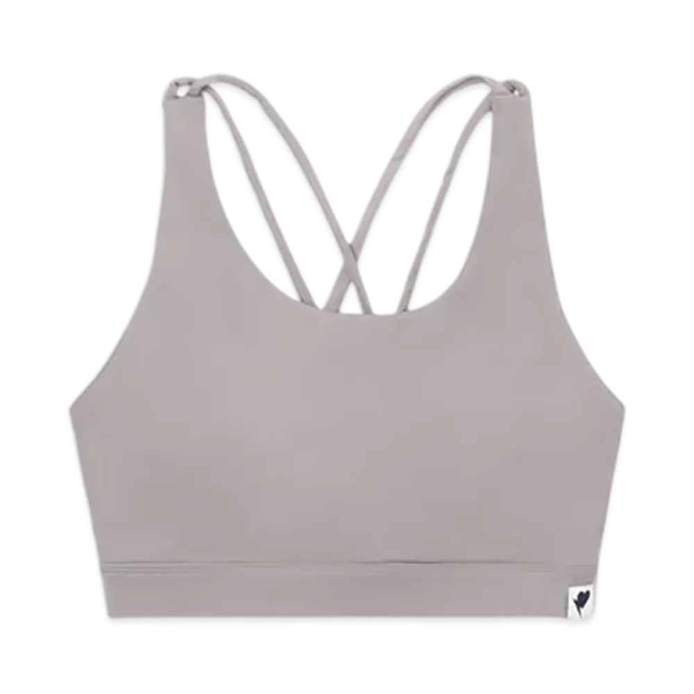 A BATHING APE APEE Cross Back Sport Bra "Brown"