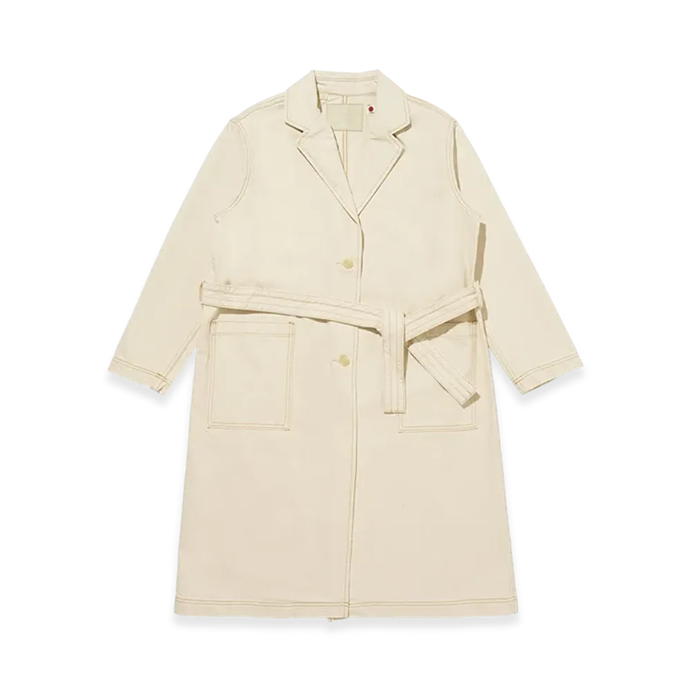 Levi's Surplus Trench Coat Made of Japan "Off White"