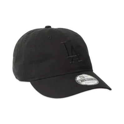 NEW ERA 9Thirty MLB Cooperstown Tonal Logo Los Angeles Dodgers Cooperstown "Black"