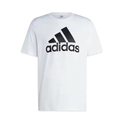 adidas Essentials Single Jersey Big Logo Short Sleeve T-Shirt "White"