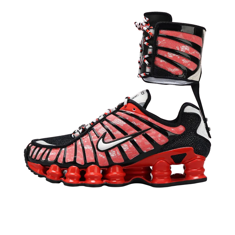 Riccardo Tisci × Nike Women's Shox TL "Habanero Red/White/Black"