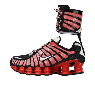 Riccardo Tisci × Nike Women's Shox TL "Habanero Red/White/Black"