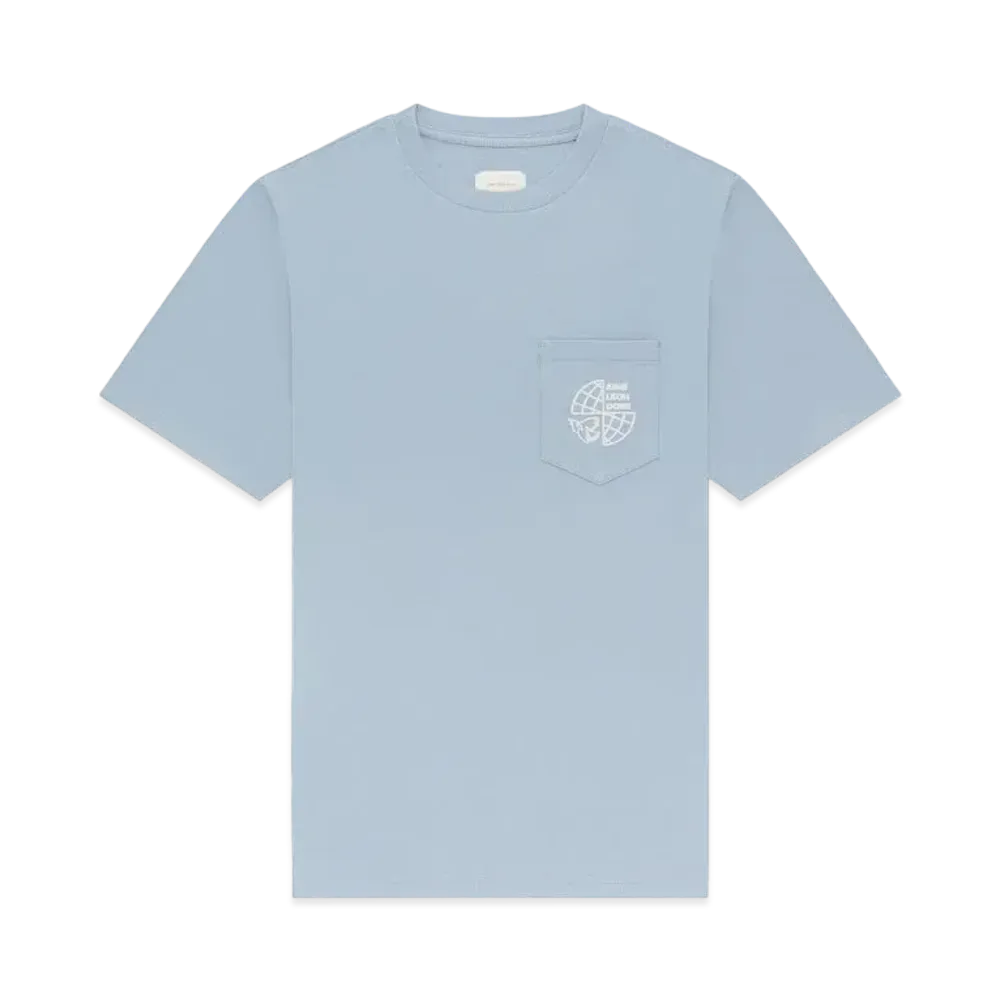 Aime Leon Dore Dove Logo Pocket Tee "Blue"