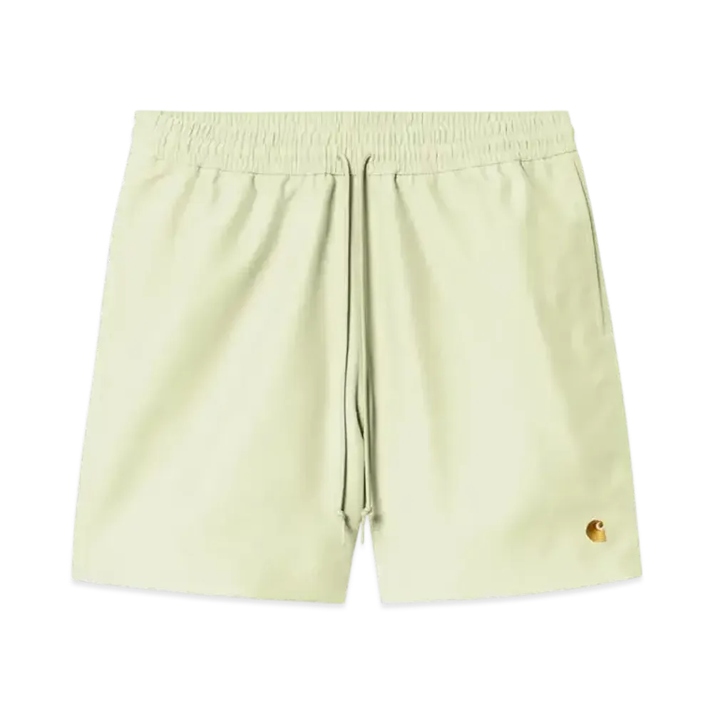 Carhartt WIP Chase Swim Trunks "Air Green/Gold"