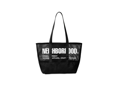 NEIGHBORHOOD Mesh Tote Bag "Black"