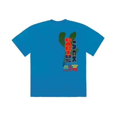 Travis Scott Cactus Jack x McDonald's All American '92 II T-Shirt "Blue"
