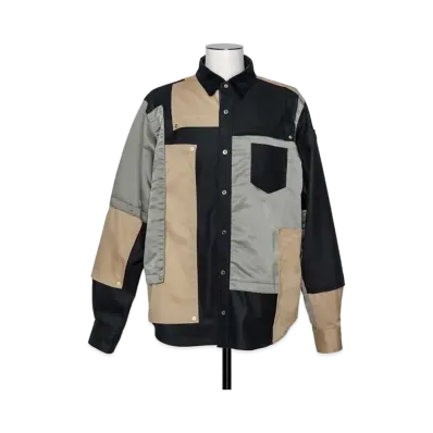 sacai Fabric Combo Shirt "Multi"