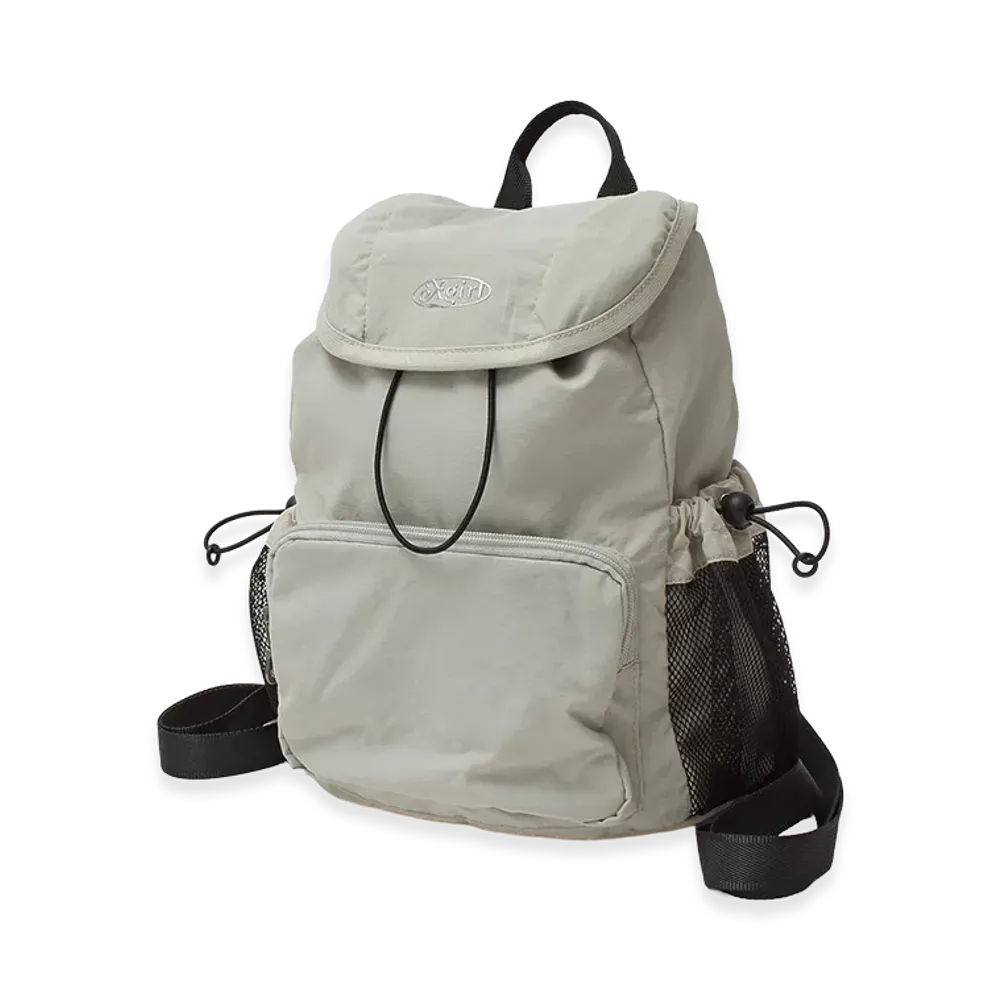X-Girl Women's Lightweight 2Way Mini Daypack "Light Grey"