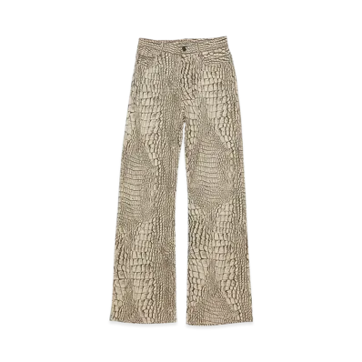 Acne Studios Printed Trousers "Multi Gray"