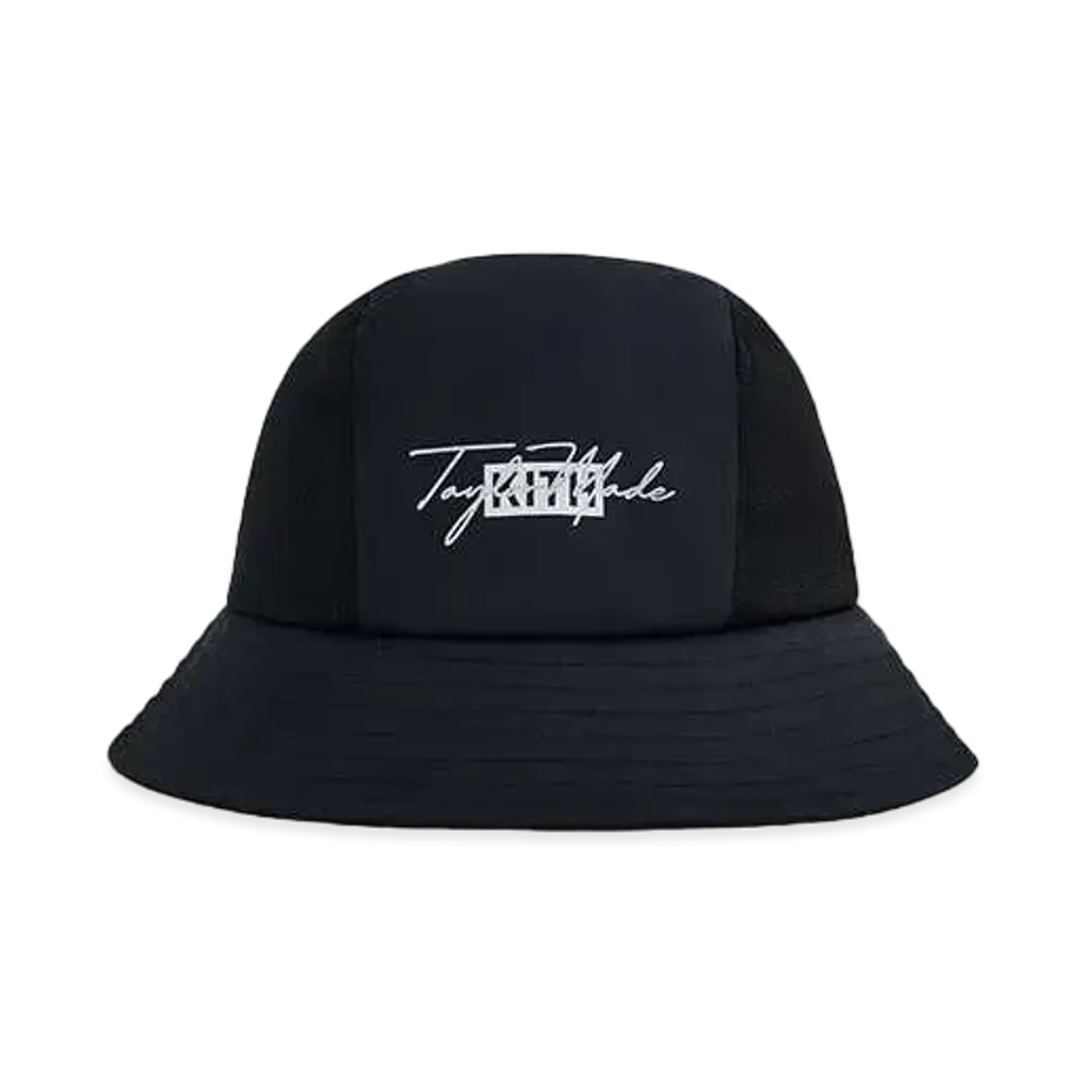 Kith x TaylorMade Nylon Camper Bucket Hat "Black"