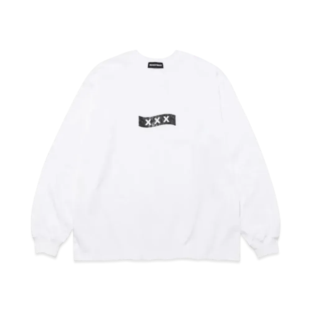 GOD SELECTION XXX Long Sleeve T-shirt GX-A25-LT-03 "White"