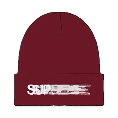 Supreme Motion Logo Beanie "Burgundy" (23SS)