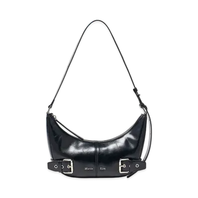 Matin Kim Belted Shoulder Bag "Black"