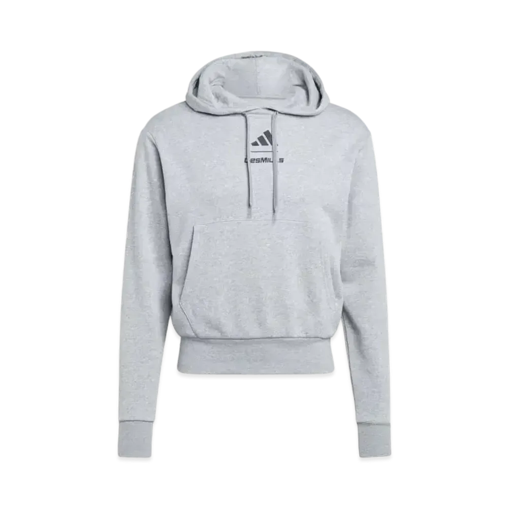 adidas Les Mills Graphic Parka "Medium Grey Heather"