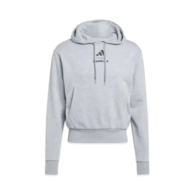 adidas Les Mills Graphic Parka "Medium Grey Heather"