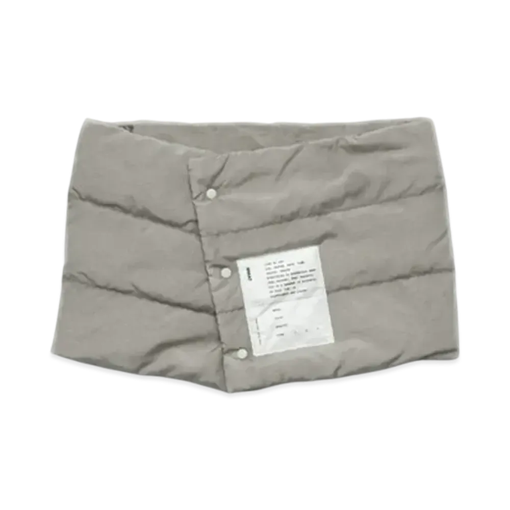 Graphpaper Hand-Dyed Down Snood "Grey"
