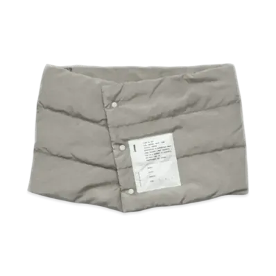 Graphpaper Hand-Dyed Down Snood "Grey"