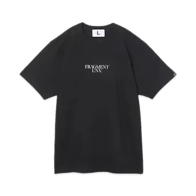 FRAGMENT UNIVERSITY FRGMT UNV Tee E "Black"
