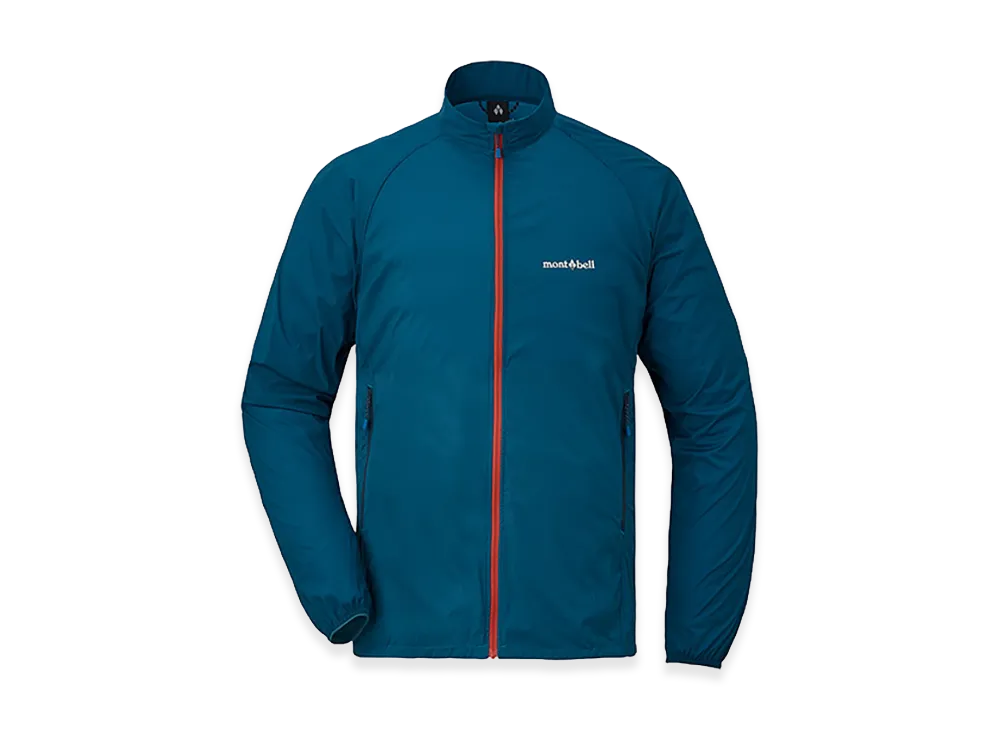 mont-bell U.L. Stretch Wind Jacket "Blue Green"