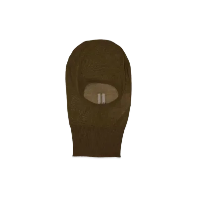 Rick Owens Knitted Balaclava "Brown"