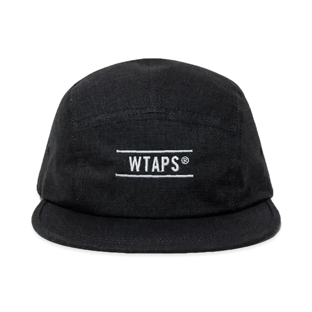 WTAPS T-5 04 / Cap / Cotton. Ripstop. Crevasse "Black"