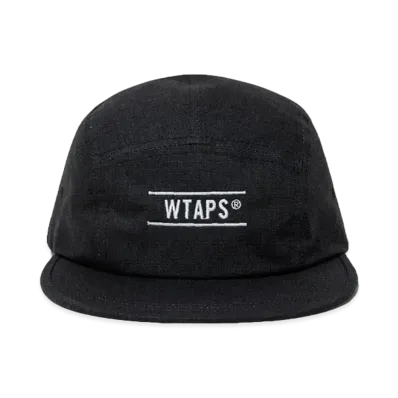 WTAPS T-5 04 / Cap / Cotton. Ripstop. Crevasse "Black"