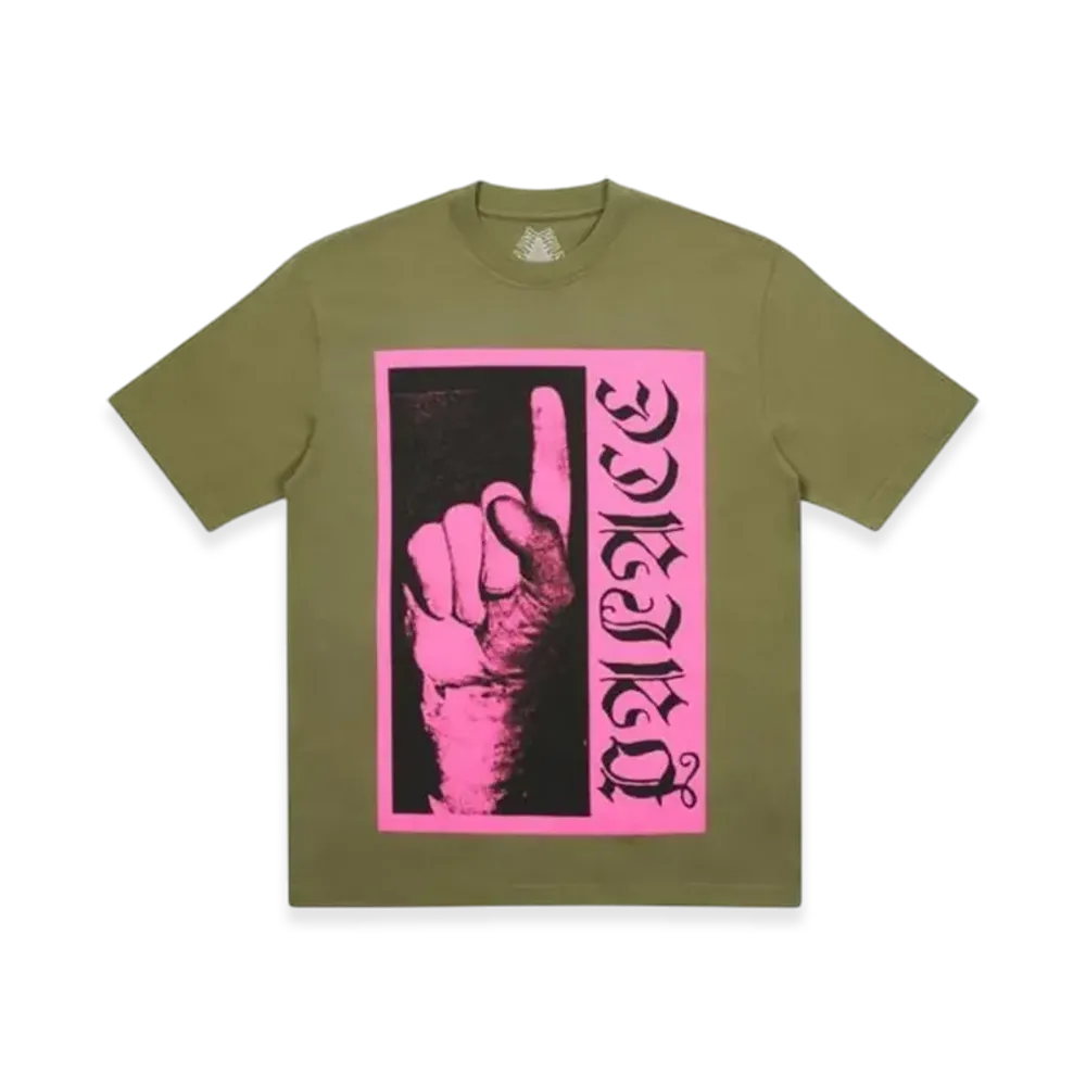 PALACE Ancient Finger T-Shirt "Olive"