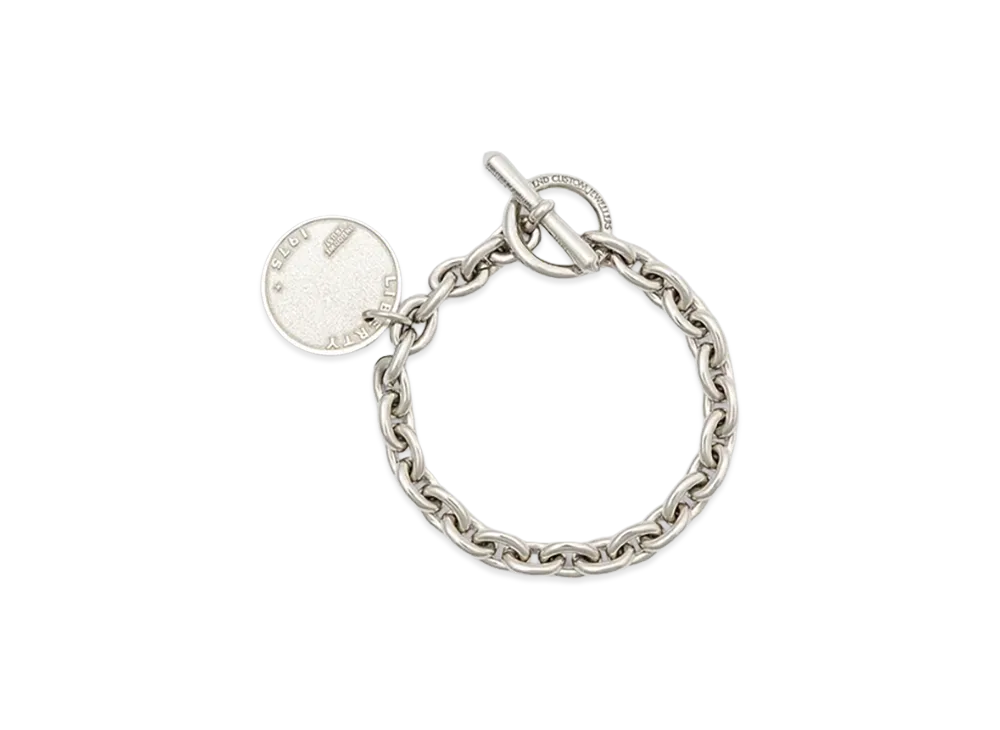 HYKE x END CUSTOM JEWELLERS Women's Single Charm Bracelet "Silver"