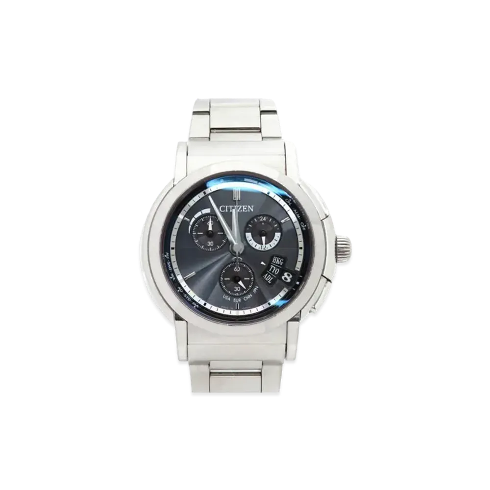CITIZEN Series 8 804 Eco-Drive Radio Watch Direct Flight "Black" CNS72-0041