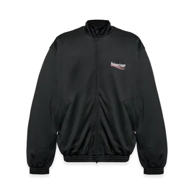 BALENCIAGA Logo Embroidery Sweatshirt "Black"