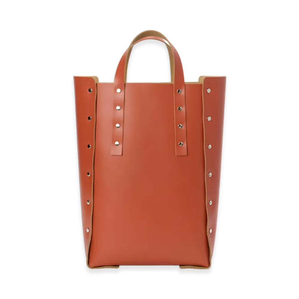 Hender Scheme Assemble Hand Bag Tall L "Copper Orange"