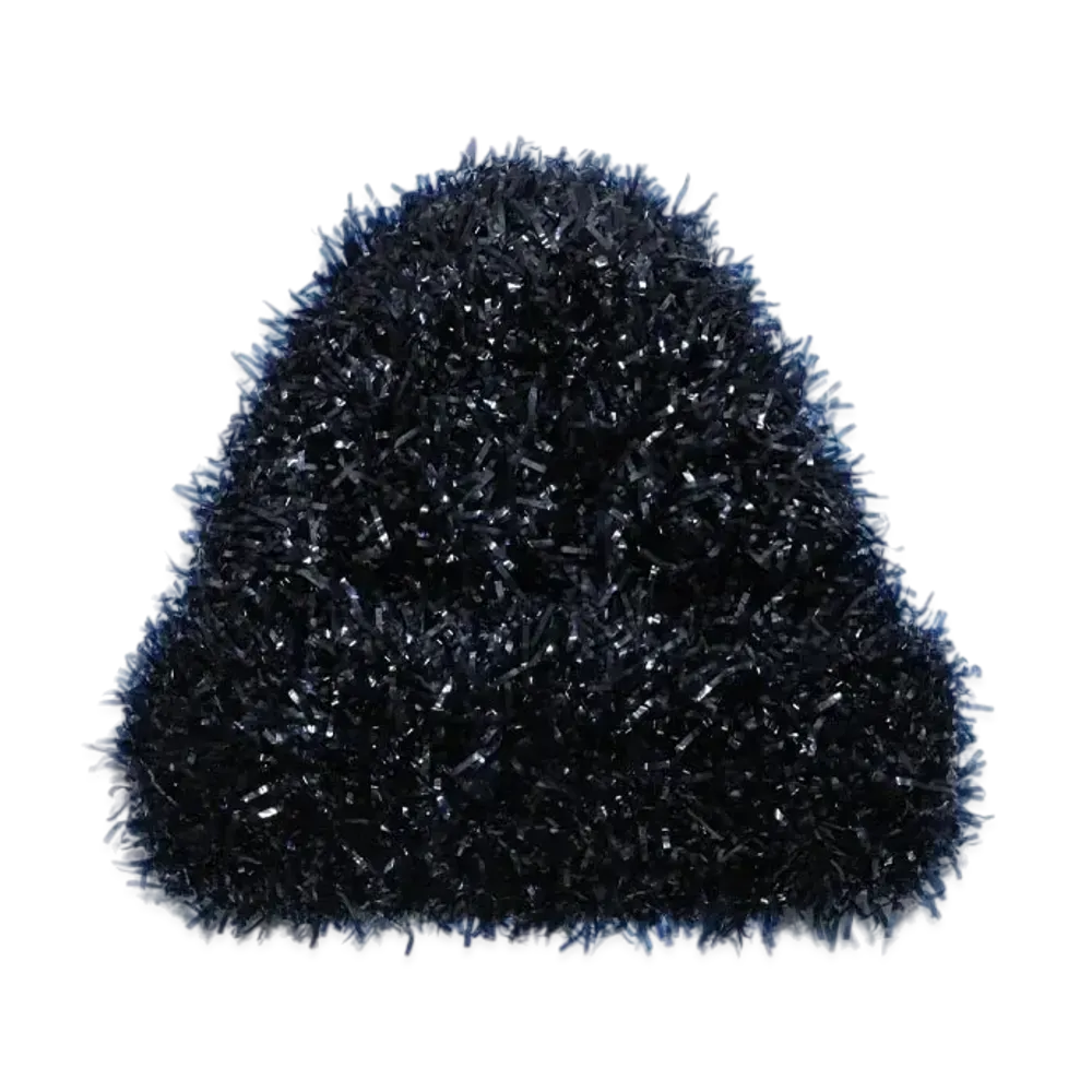 UNDERCOVER Film Fringe Knit Cap "Navy"