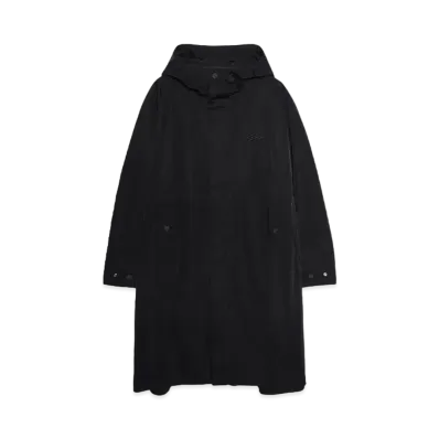 White Mountaineering WM X UMBRO HOODED COAT "BLACK"
