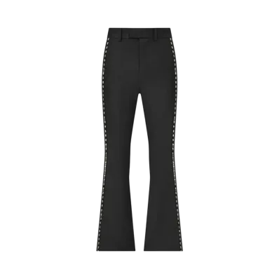AMIRI Crystal Trim Creased Flare "Black"