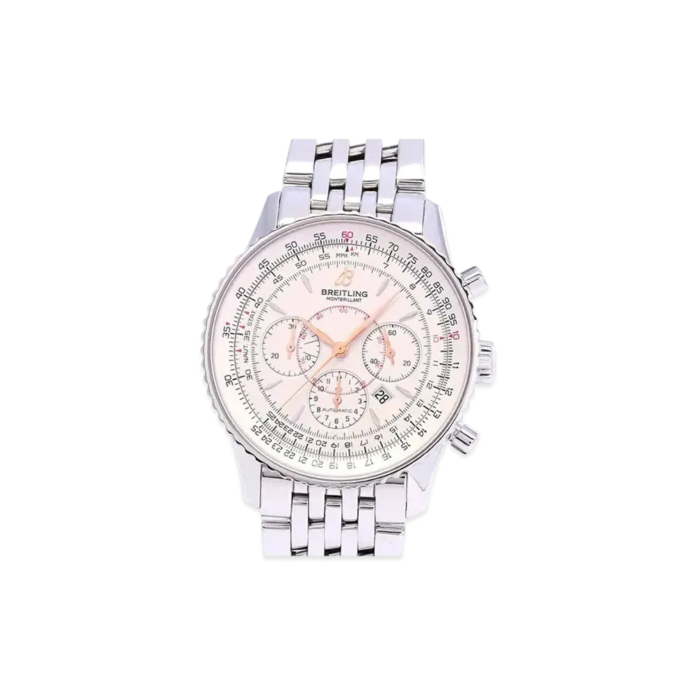 Breitling Navitimer Montbrillant "Silver/Stainless Steel"