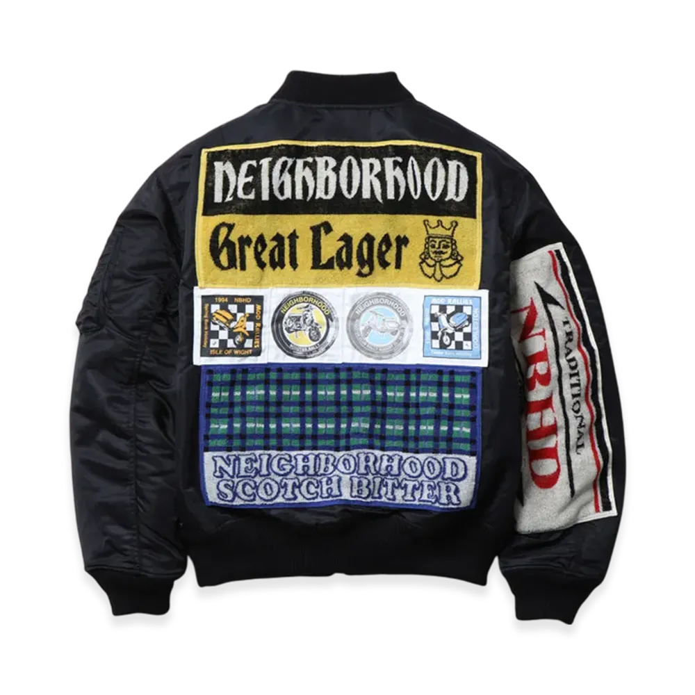 NEIGHBORHOOD Ma-1 Flight Jacket Mod "Black"