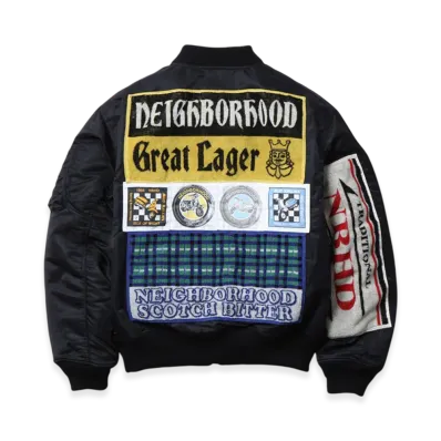 NEIGHBORHOOD Ma-1 Flight Jacket Mod "Black"