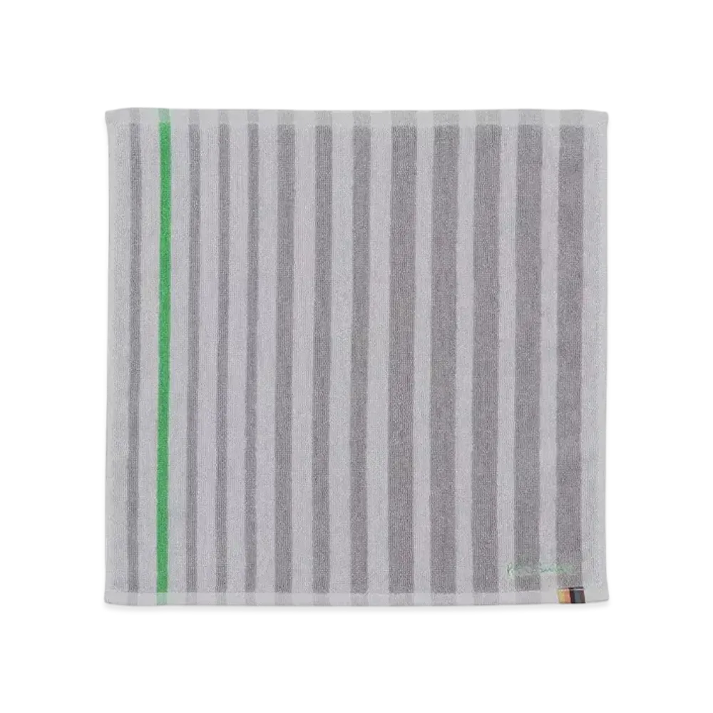 Paul Smith Contrasting Color Stripe Hand Towel "OffWhite"