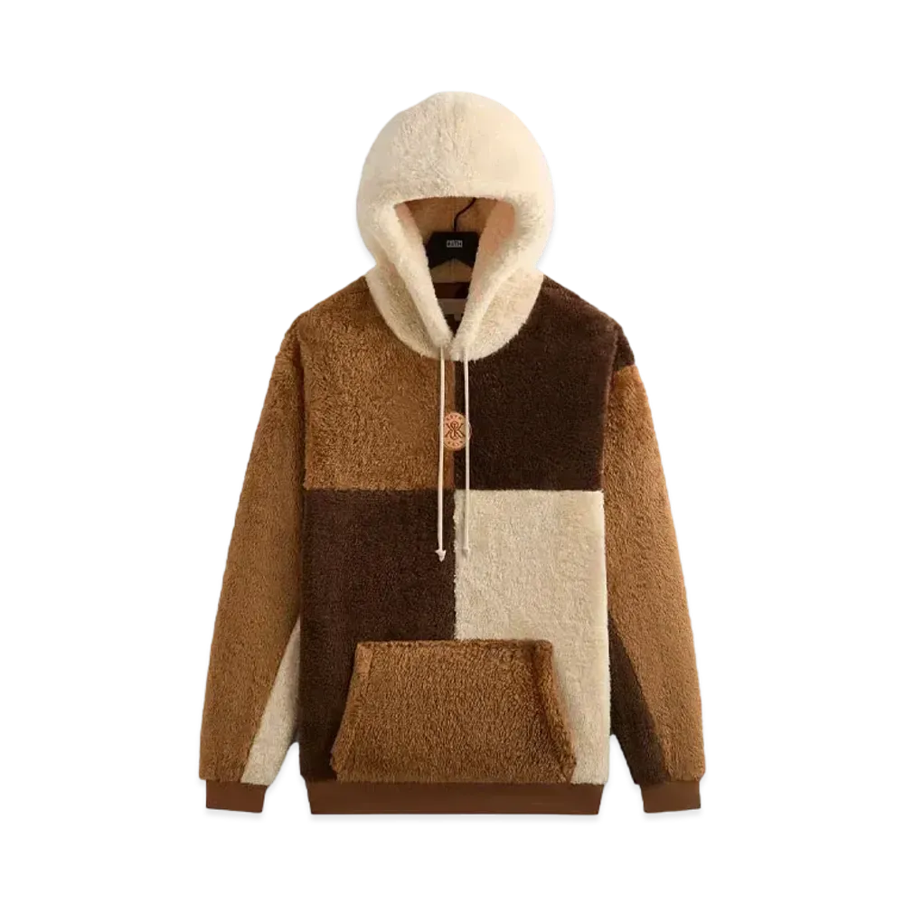 Kith Color-Blocked Plush Hoodie "Curb"