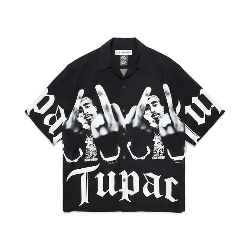 WACKO MARIA 2Pac / Hawaiian Shirt "Mono"