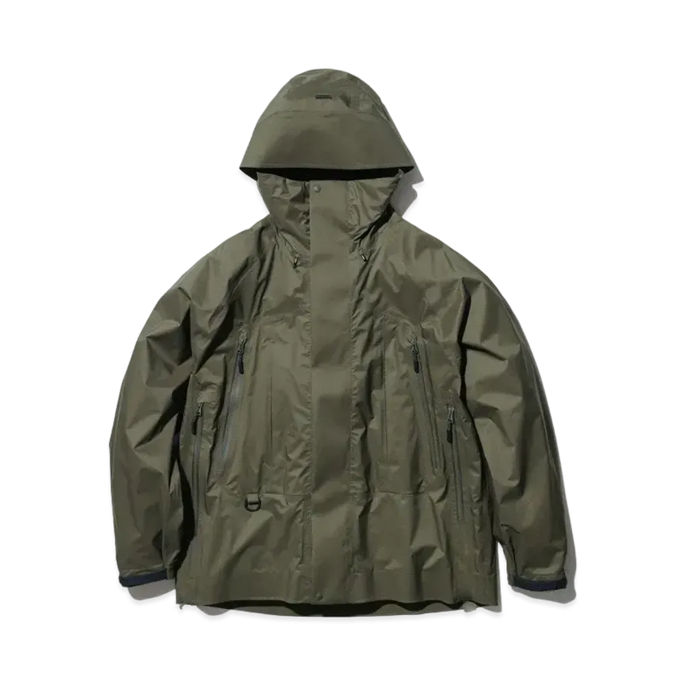 snow peak 2.5L Rain Jacket "Olive"