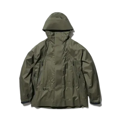 snow peak 2.5L Rain Jacket "Olive"