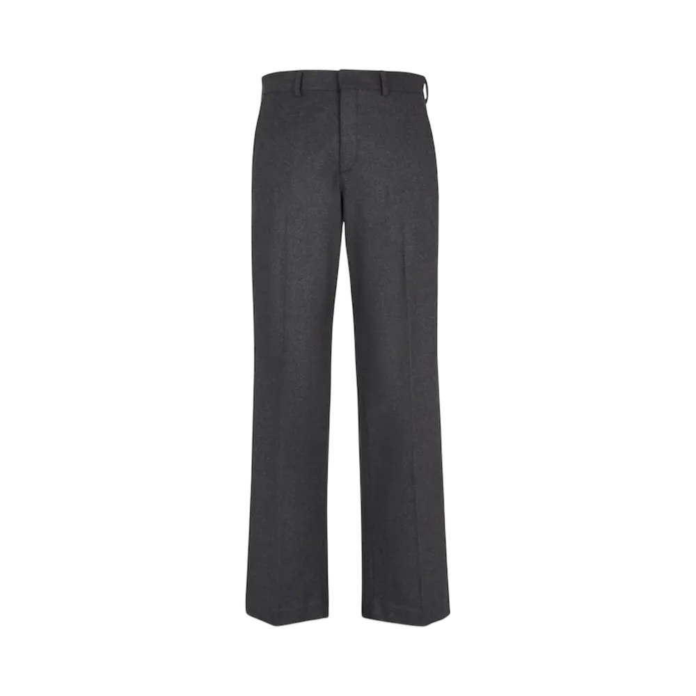 FENDI Men's Cashmere Pants "Gray"