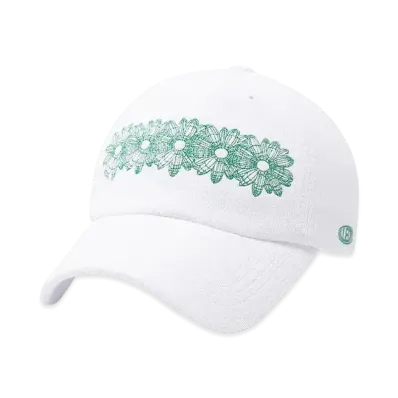 ILLEDIT Flower Artwork Terry Ballcap "White"