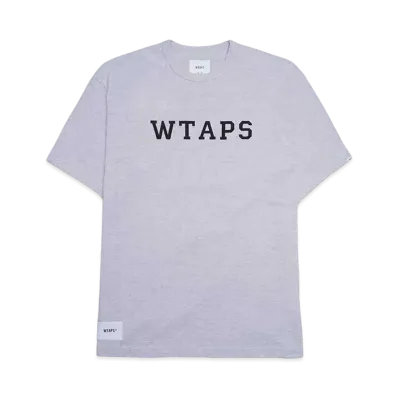 WTAPS Academy / SS / Cotton. College "Ash Gray"