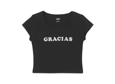 X-Girl Gracias S/S Baby Tee "Black"