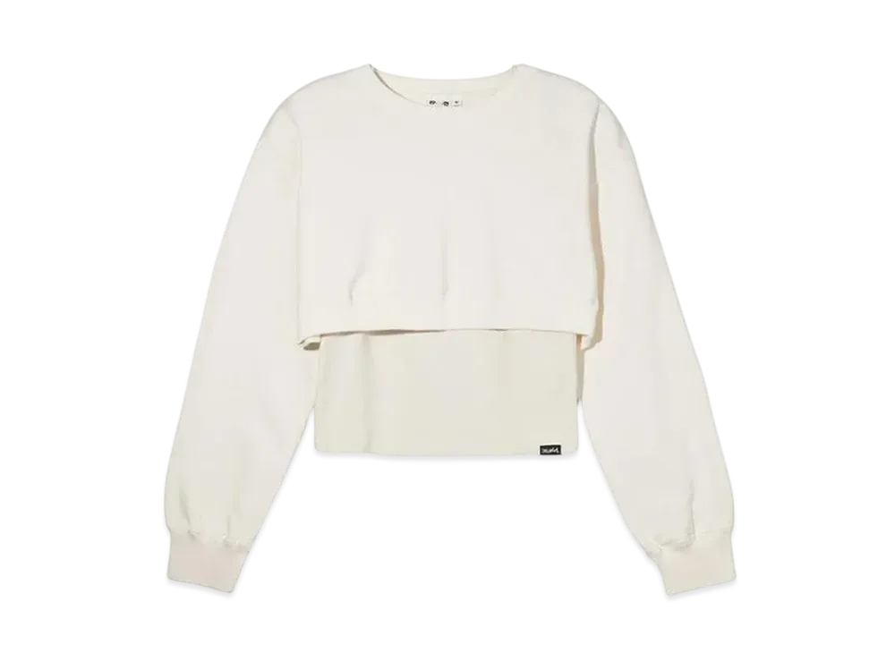 X-Girl Layered 2Pcs Top "White"