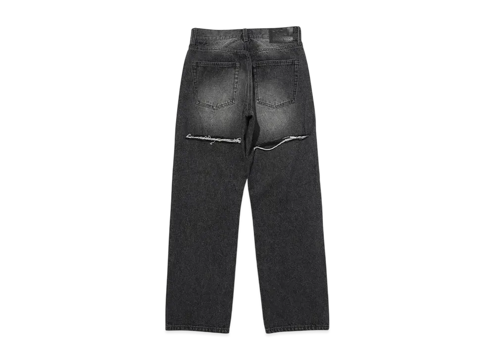 X-Girl Back Slit Denim Pants "Black"